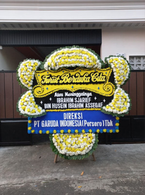 Papan Bunga Duka di Lemoe